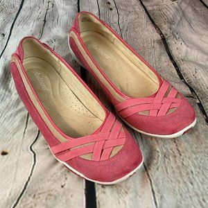 Auditions Pink Slip On Shoes